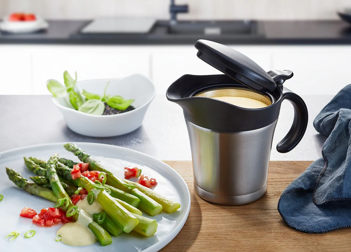 GEFU Thermoschüssel »TREAT«, 1 tlg., aus Edelstahl, mit Klappverschluss, 0, günstig online kaufen