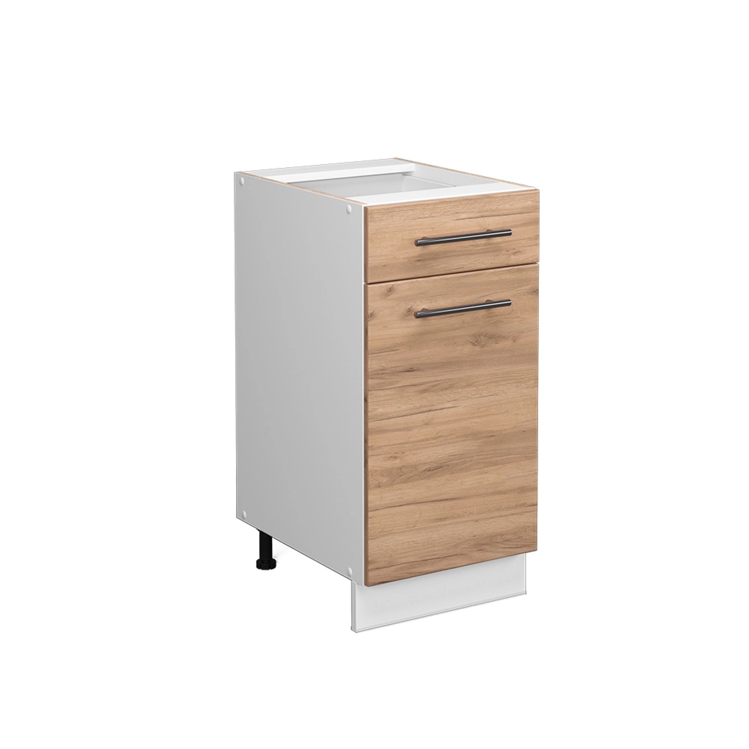 Vicco Unterschrank Fame-Line, Goldkraft Eiche/Weiß, 40 günstig online kaufen