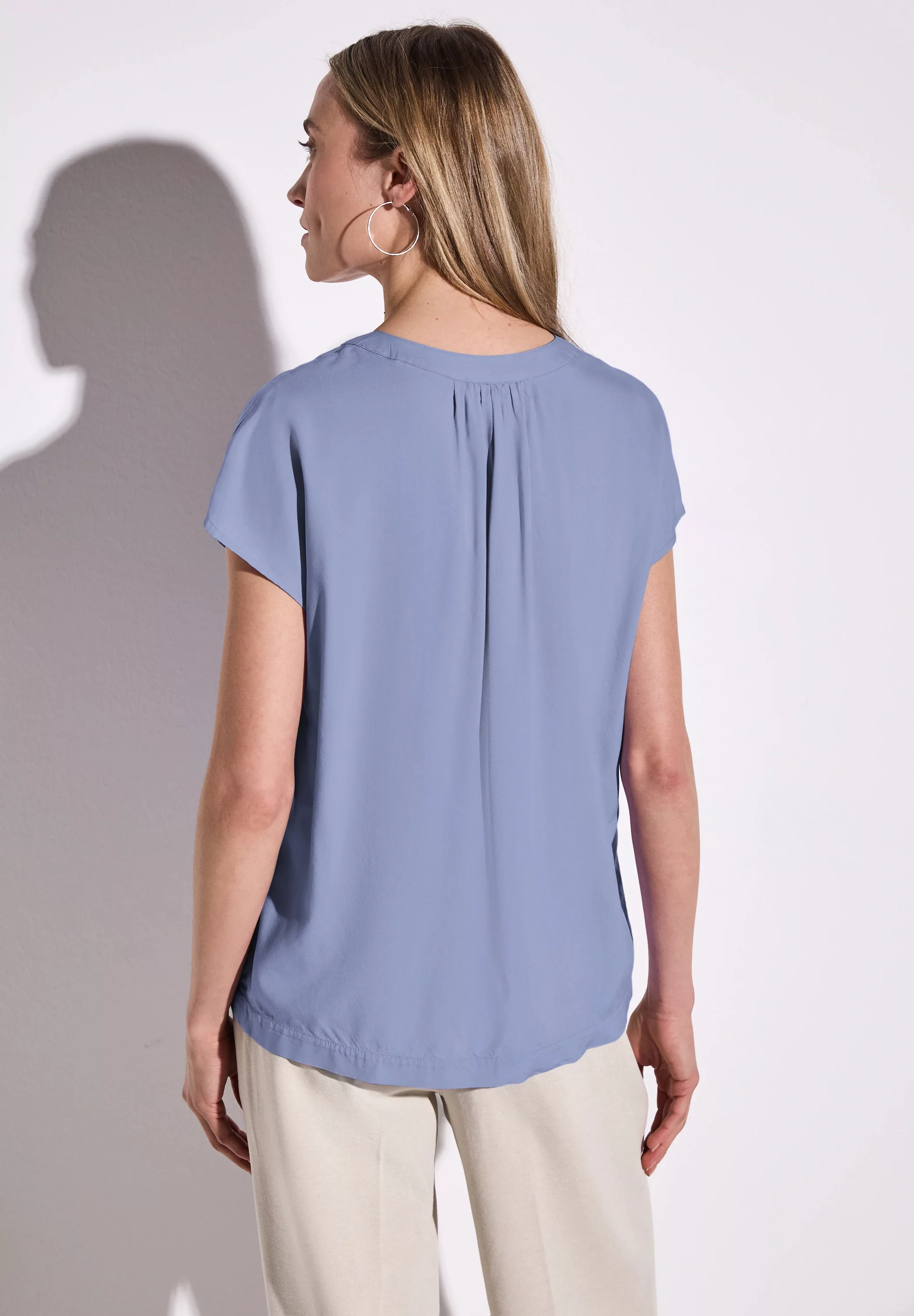 STREET ONE Hemdbluse, aus softer Viskose günstig online kaufen
