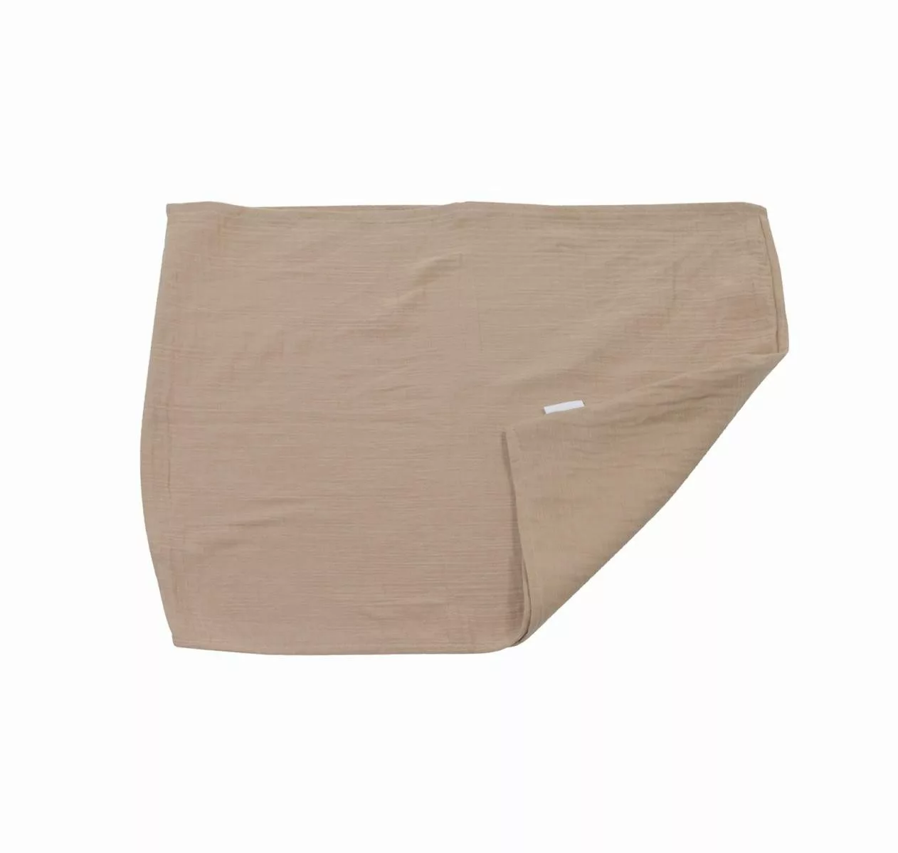 HOBEA-Germany Stillkissenbezug Baby Lagerungsbezug Musselin taupe, günstig online kaufen