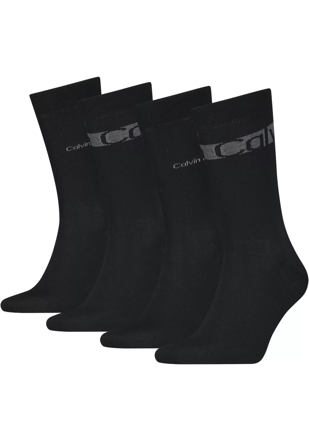 Calvin Klein Socken "CK MEN SOCK 4P STRIPES", (Packung, 4er-Pack), mit Logo günstig online kaufen