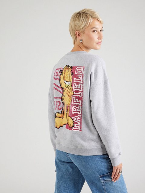 Frogbox Sweatshirt Garfield (1-tlg) Ziersteine günstig online kaufen