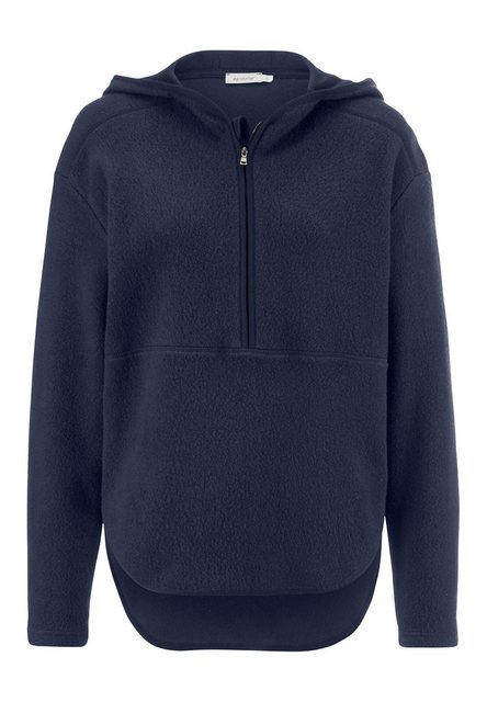 Hessnatur Fleecepullover aus reiner Bio-Baumwolle günstig online kaufen