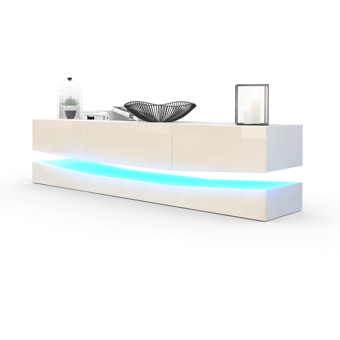 Vladon Lowboard City (TV-Kommode mit Sockelelement, günstig online kaufen
