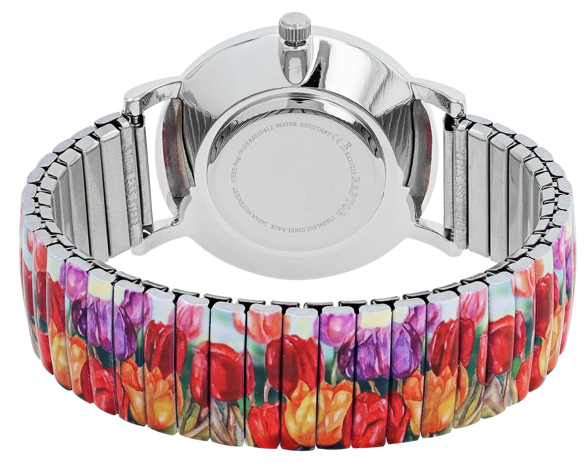 Raptor Quarzuhr Colorful Edition mit Edelstahlzugarmband, günstig online kaufen