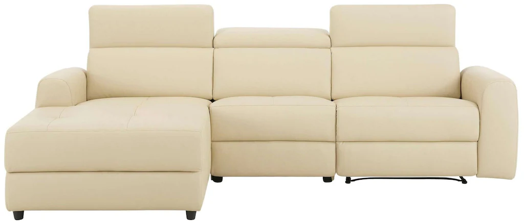 Home affaire Ecksofa "Sentrano, L-Form,", 275 cm, man. o. elektr. Relaxfunk günstig online kaufen