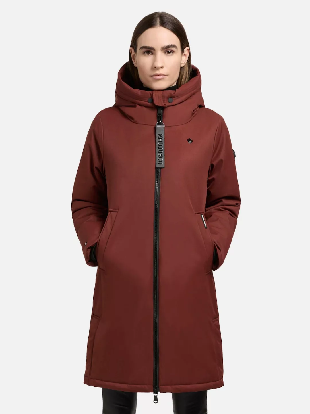 khujo Kurzmantel "Yaak3-YM", urbaner Damen Parka mit gestepptem Innenfutter günstig online kaufen