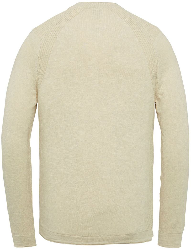 Cast Iron Leinen Pullover Beige - Größe L günstig online kaufen