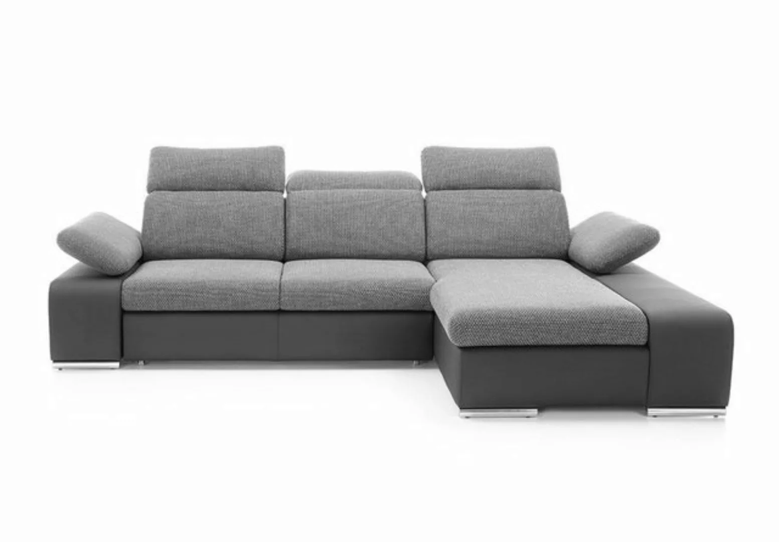 JVmoebel Ecksofa, Design Ecksofa Couch Leder Multifunktion Wohnlandschaft T günstig online kaufen