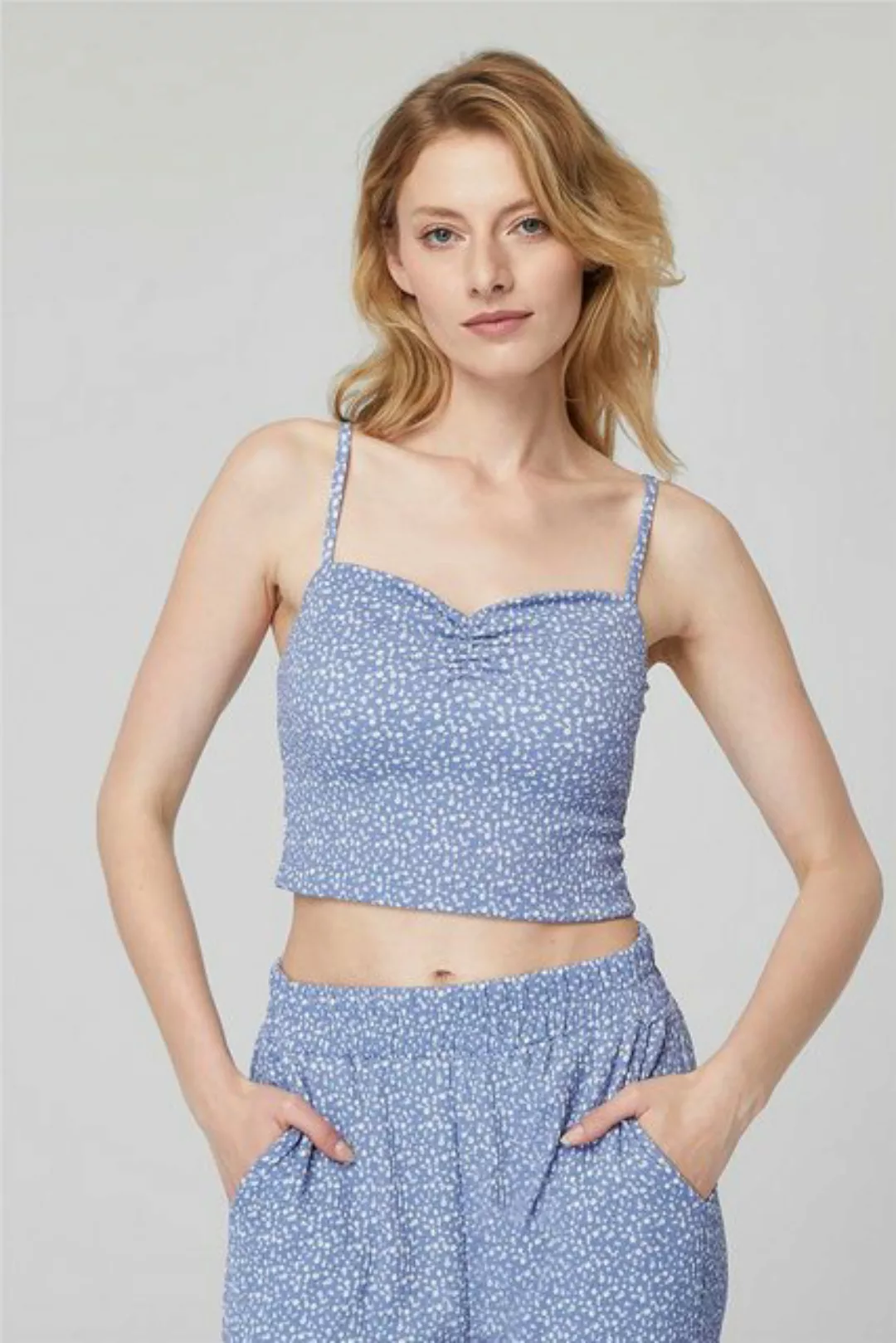 HomeStore Blusentop Top Ayar Askılı Crop TopOberteil Ayar Crop Top günstig online kaufen