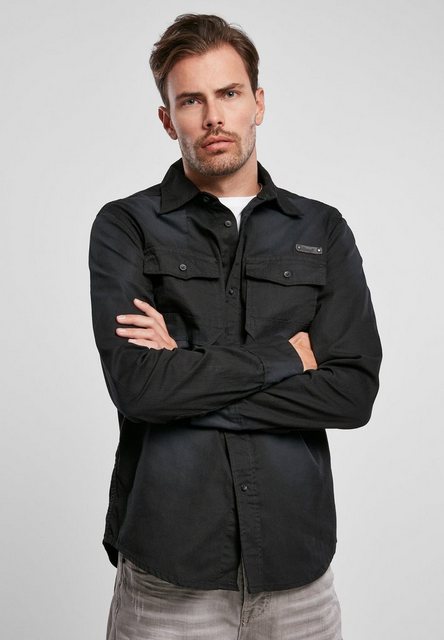 Brandit Langarmhemd Brandit Herren Hardee Denim Shirt (1-tlg) günstig online kaufen