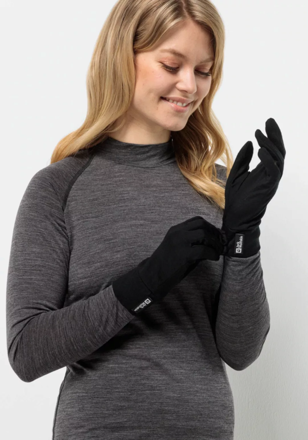 Jack Wolfskin Strickhandschuhe "MERINO GLOVE" günstig online kaufen