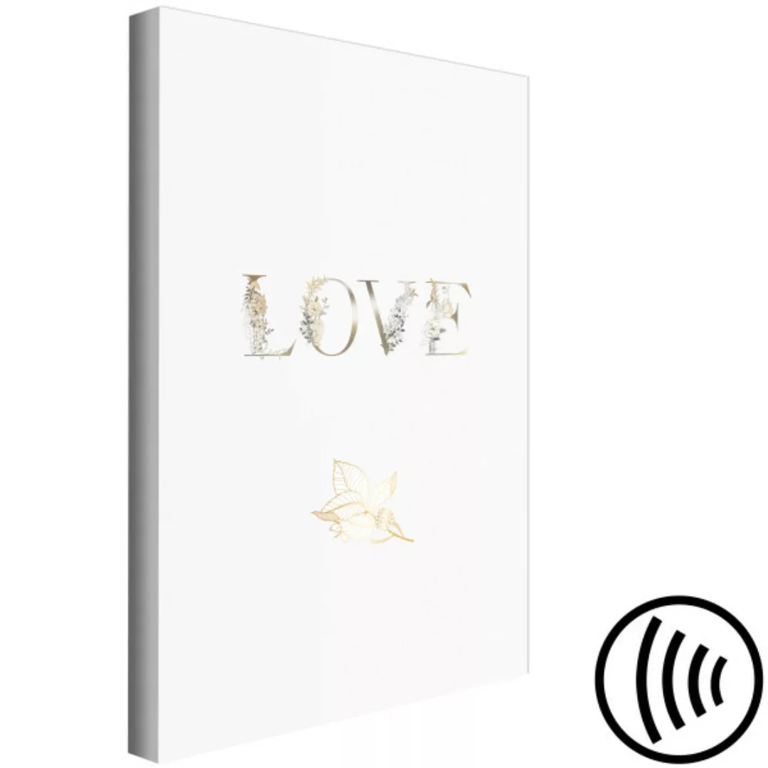 Wandbild Love Is Strength (1 Part) Vertical XXL günstig online kaufen