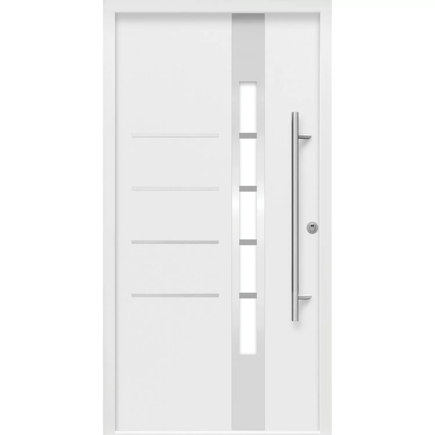 Splendoor Thermospace Haustür Berlin Prime 110x210 cm Weiß R günstig online kaufen