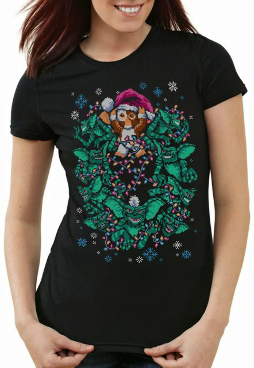 style3 T-Shirt Gizmo gremlins xmas weihnachten weihnachtspullover ugly swea günstig online kaufen