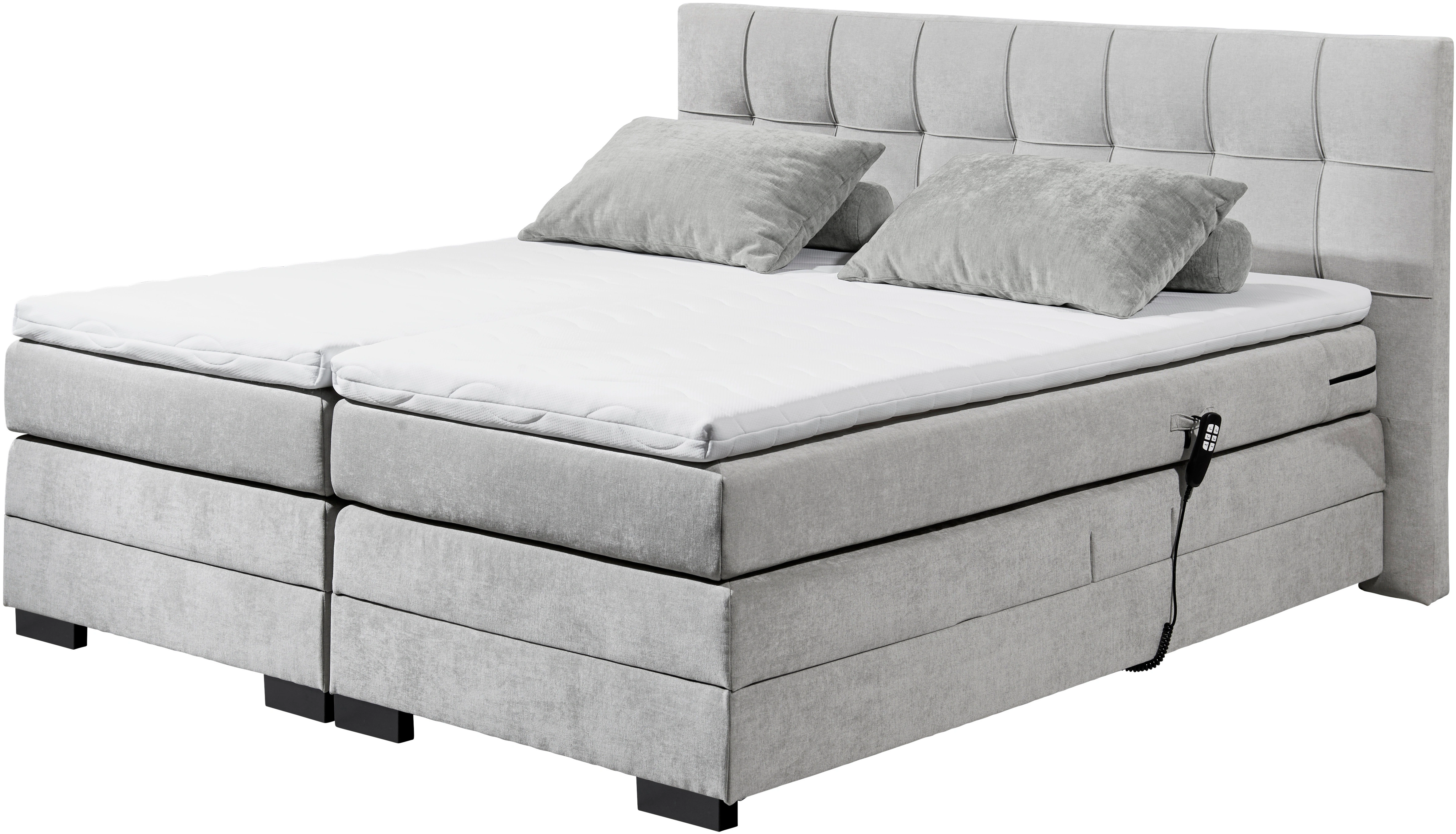 ED EXCITING DESIGN Boxspringbett "Talena", inkl. Motor und Topper günstig online kaufen