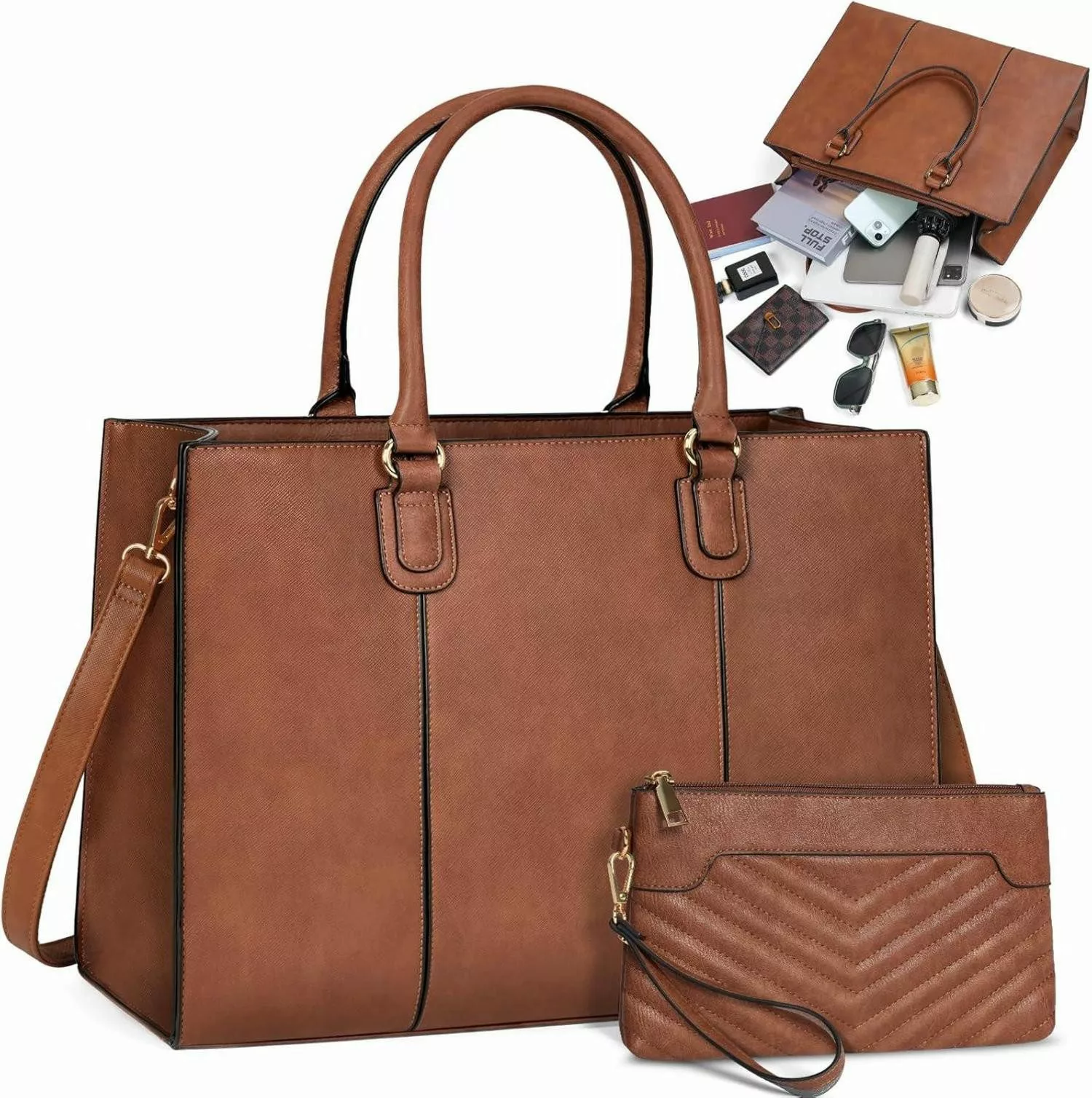 LuxusKollektion Businesstasche Handtasche Damen 15,6 Zoll günstig online kaufen