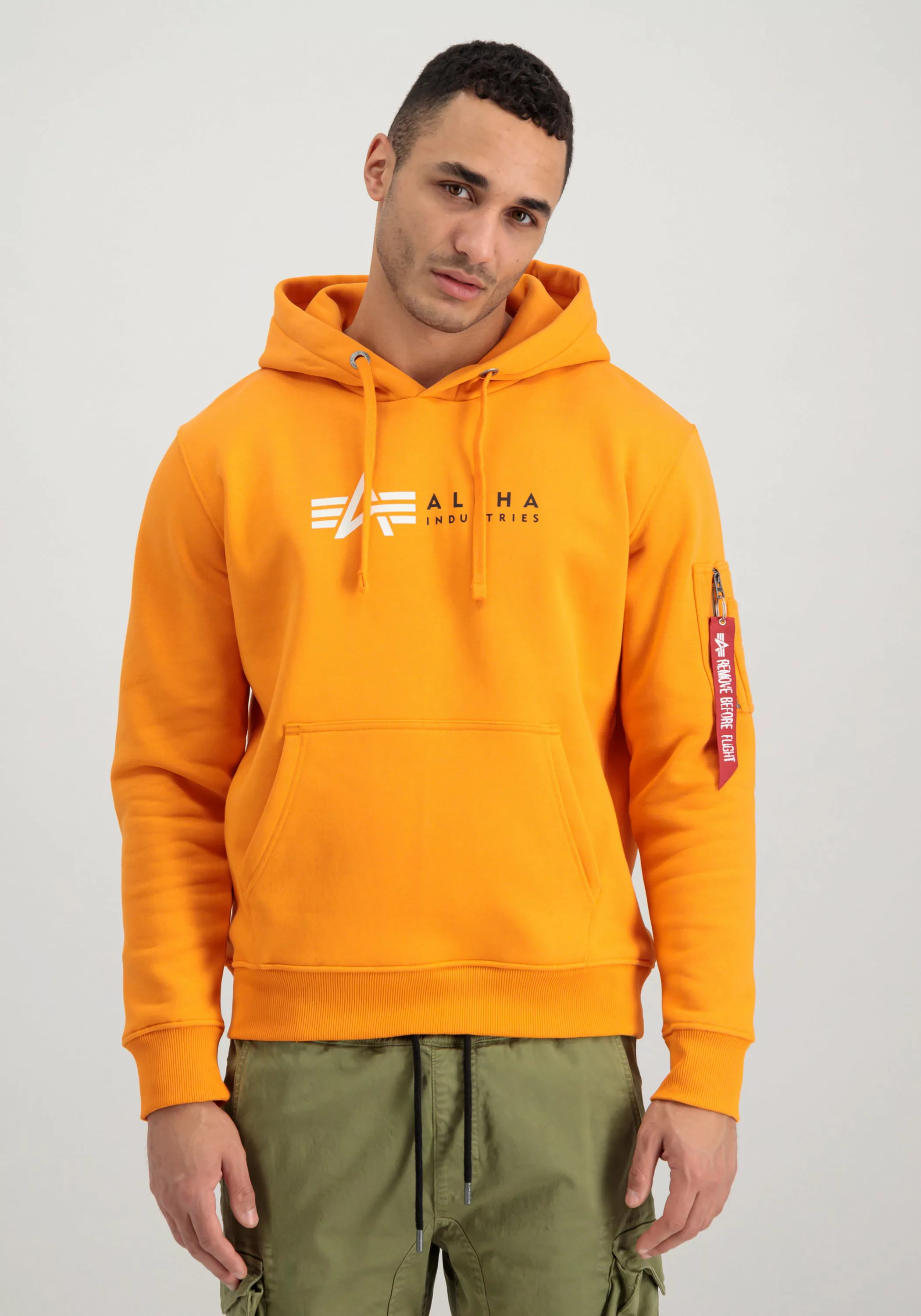 Alpha Industries Hoodie "Alpha Industries Men - Hoodies Alpha Label Hoody" günstig online kaufen