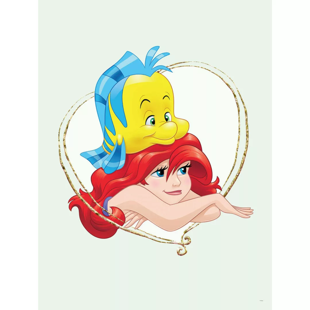 Komar Wandbild Ariel & Fabius Disney B/L: ca. 30x40 cm günstig online kaufen