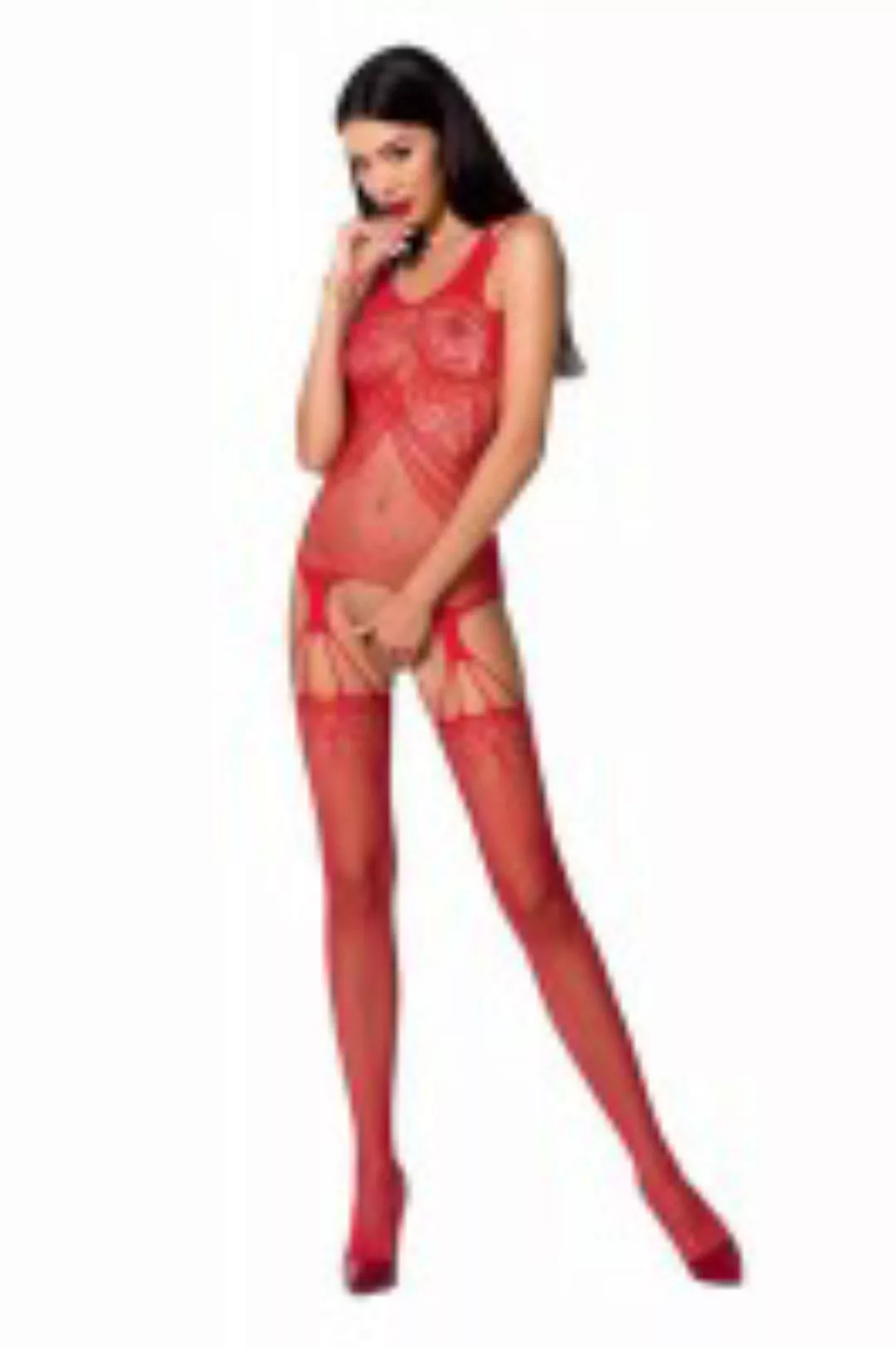 roter ouvert Bodystocking günstig online kaufen