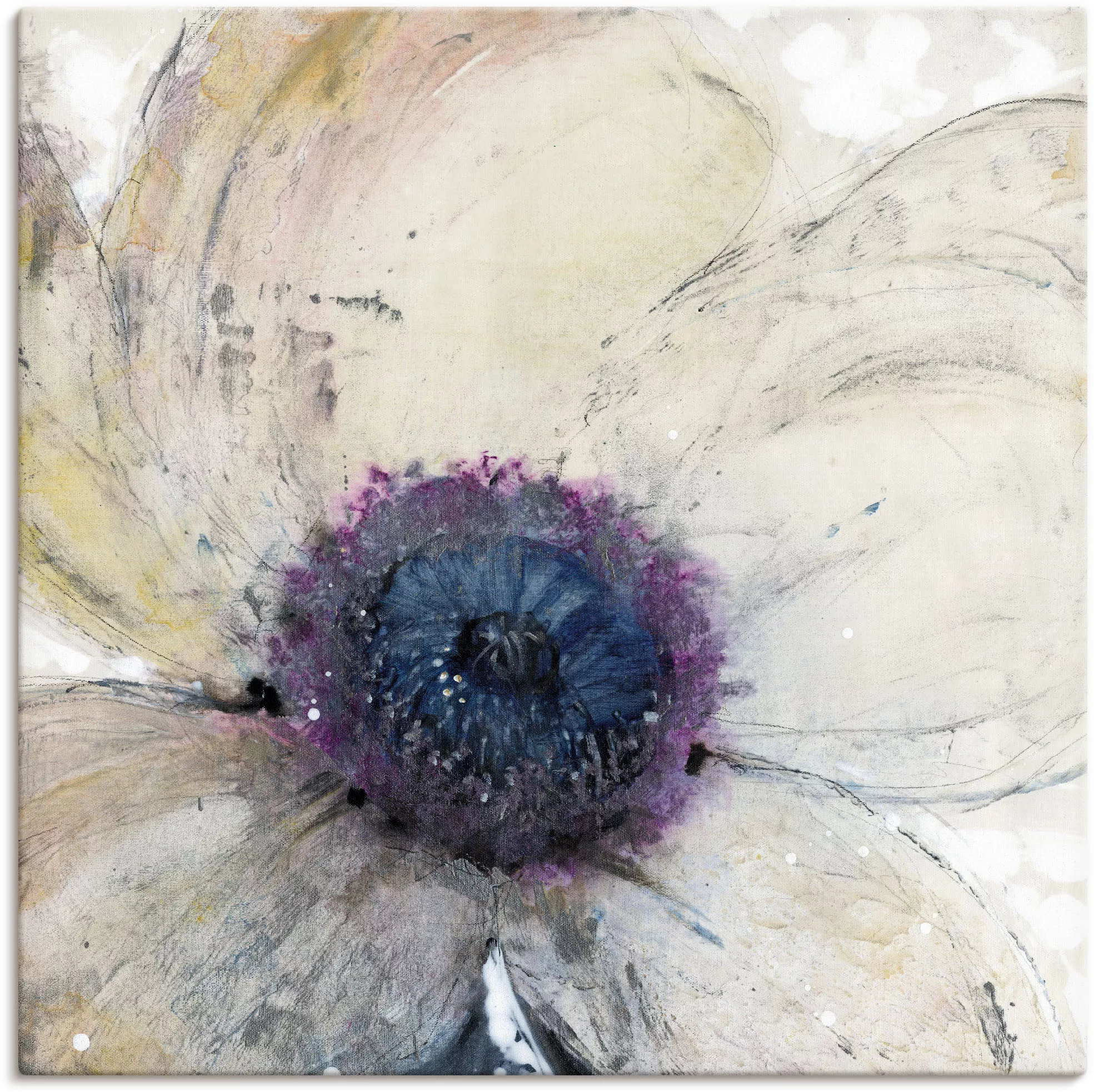 Artland Wandbild »Blumenfluss II«, Blumen, (1 St.), als Alubild, Outdoorbil günstig online kaufen