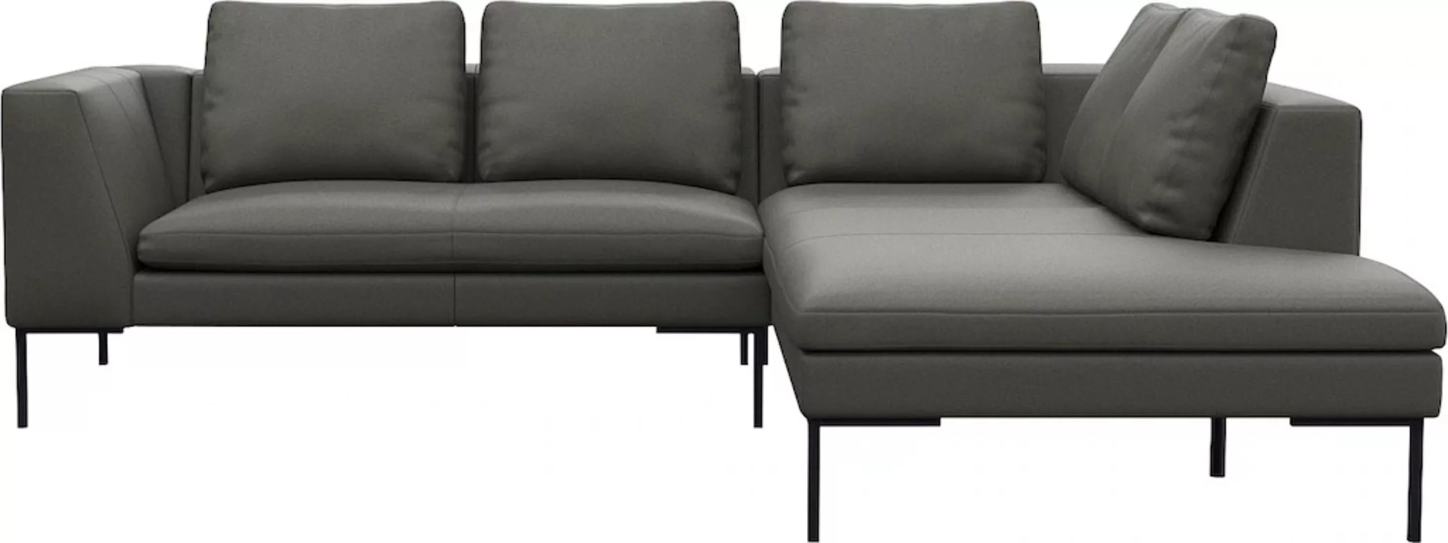 FLEXLUX Ecksofa "Loano, superbequemer Sitzkomfort durch Kaltschaum im Sitz, günstig online kaufen