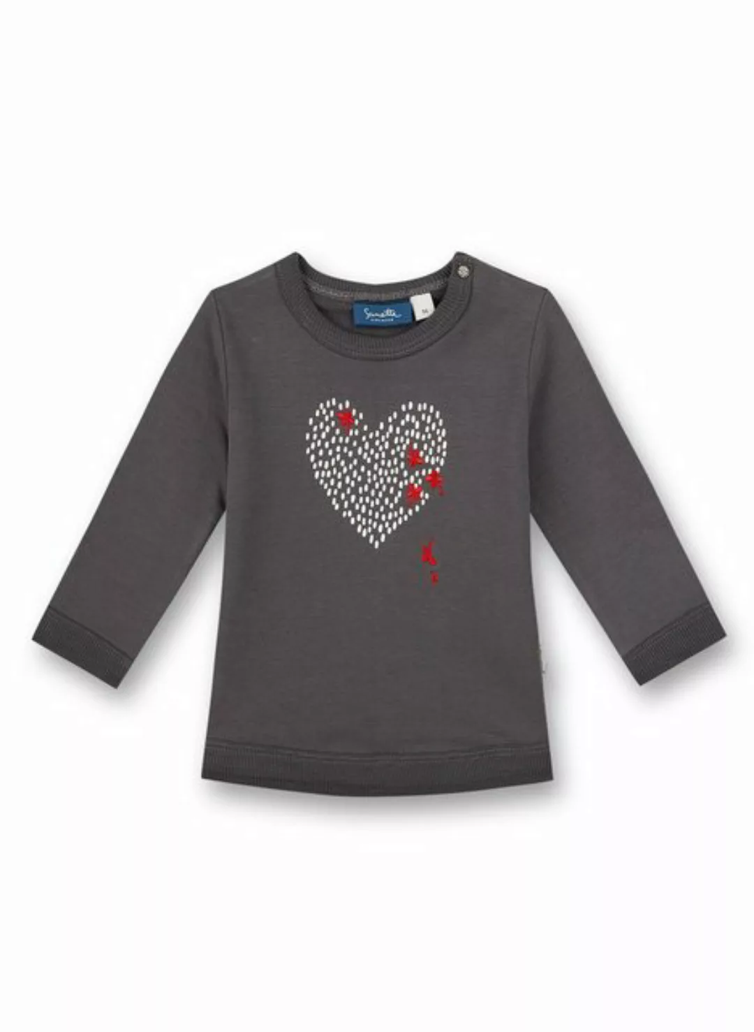 Sanetta Sweatshirt Sanetta Sweatshirt mit Herz Motiv (115295) günstig online kaufen