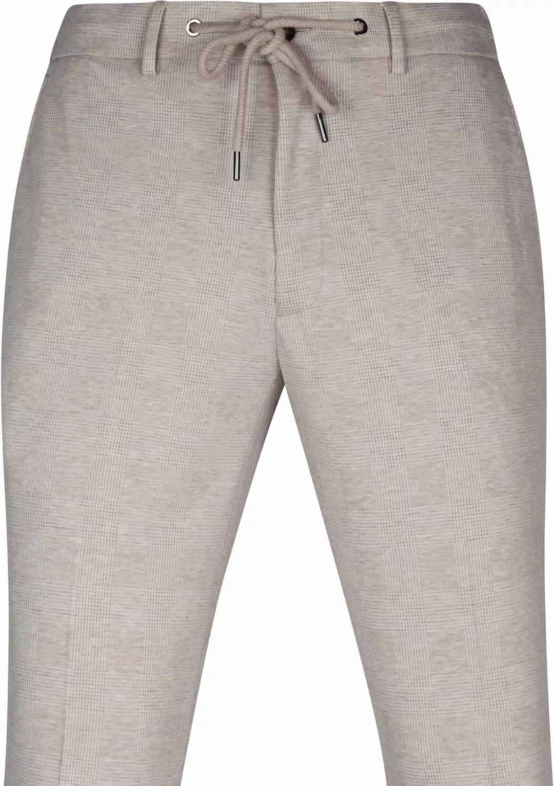Suitable Pantalon Jersey Sand Kariert - Größe 54 günstig online kaufen
