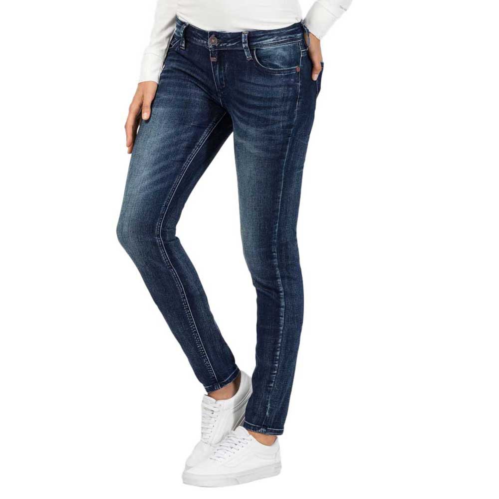 TIMEZONE Damen Jeans AleenaTZ - Tight Fit - Blau - Blue Patriot Wash günstig online kaufen