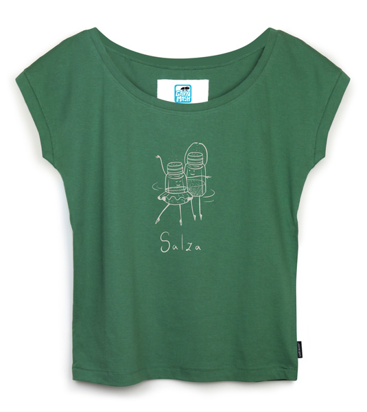 Shirt Katie Salza Aus Biobaumwolle günstig online kaufen