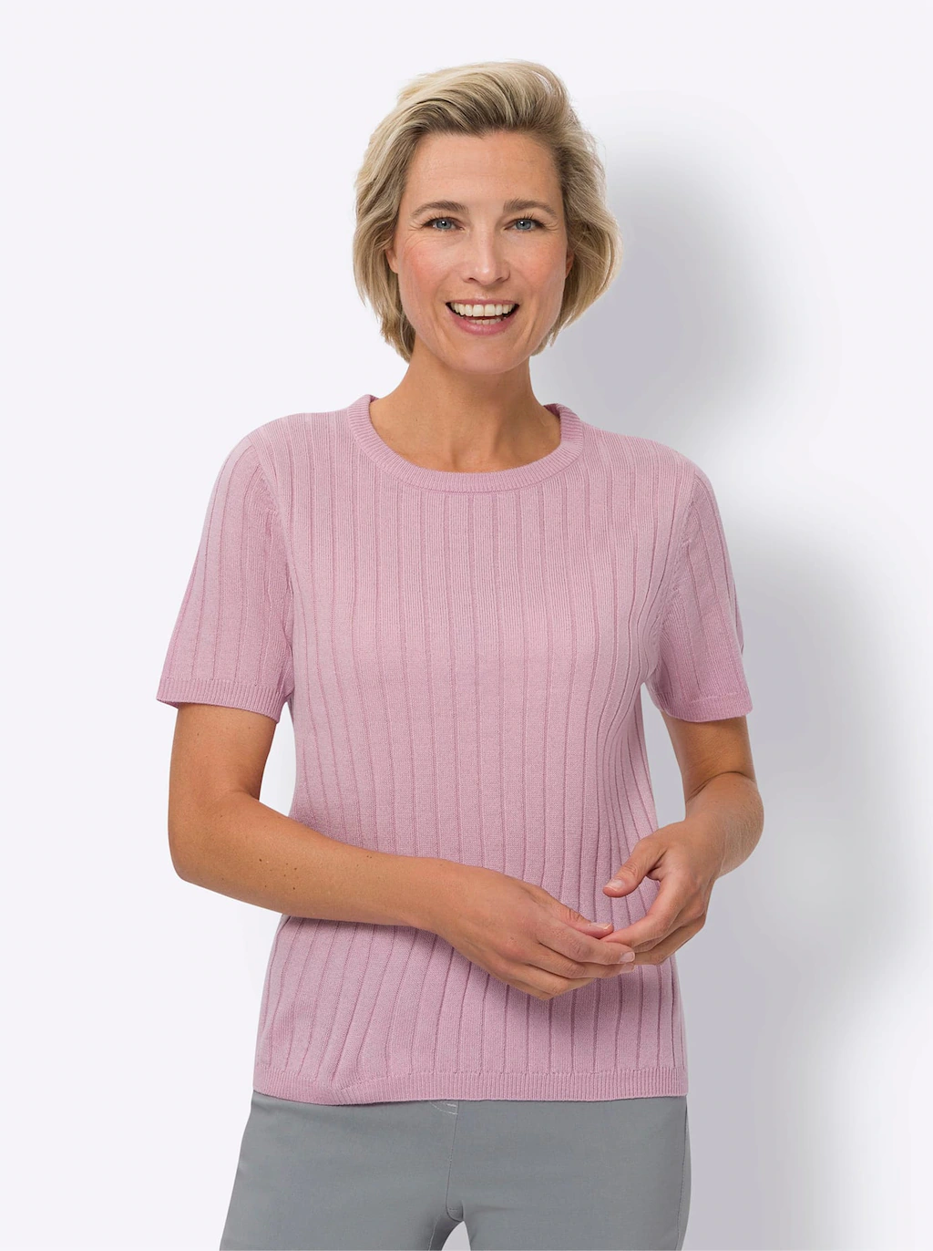 Classic Basics Kurzarmpullover "Kurzarm-Pullover" günstig online kaufen