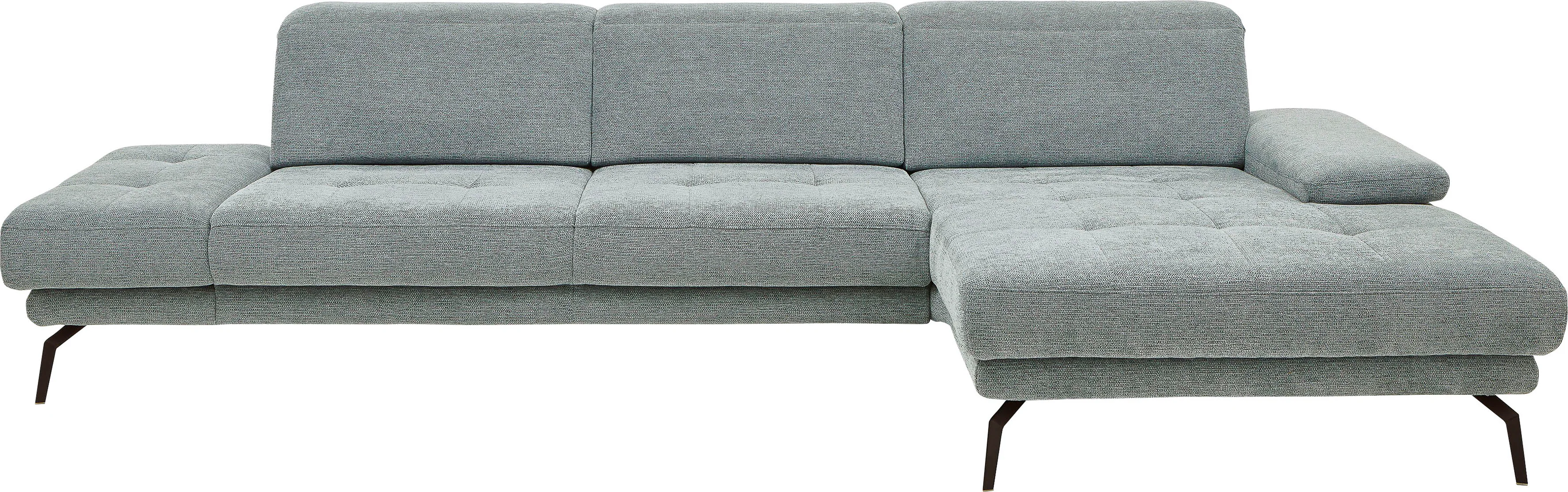 Die PlanBar Ecksofa »MP-IN20126 L-Form mit Federkern-Polsterung«, mit Kopft günstig online kaufen