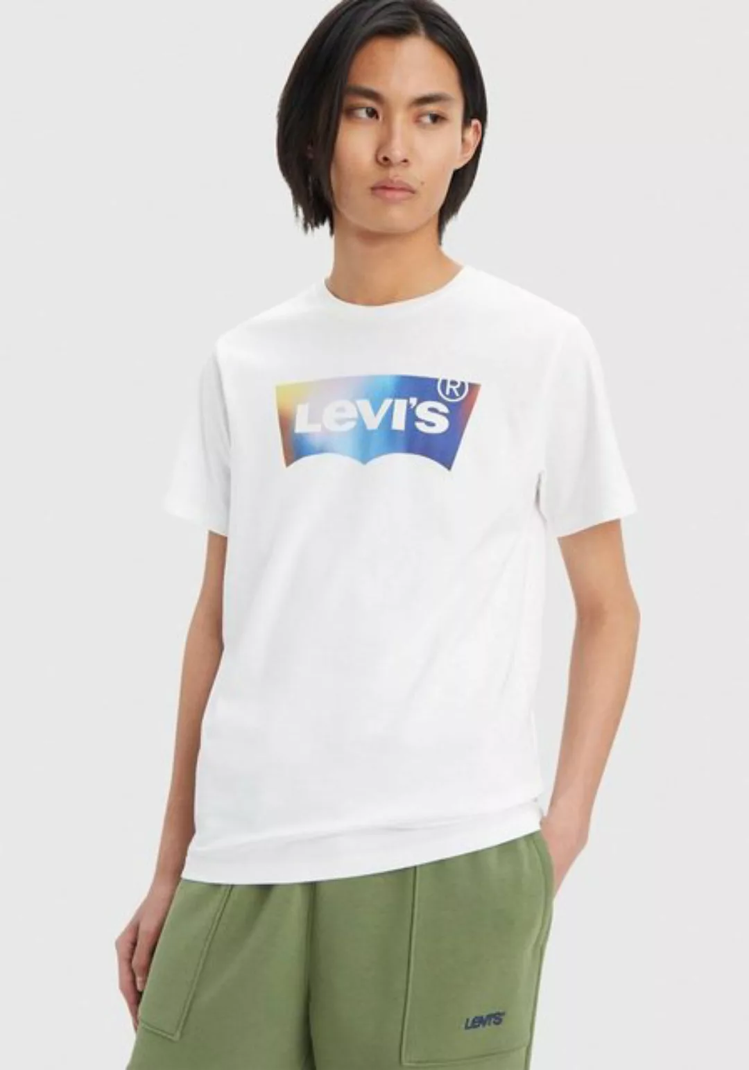 Levi's® T-Shirt CREWNECK TEE mit Logo-Front-Print günstig online kaufen