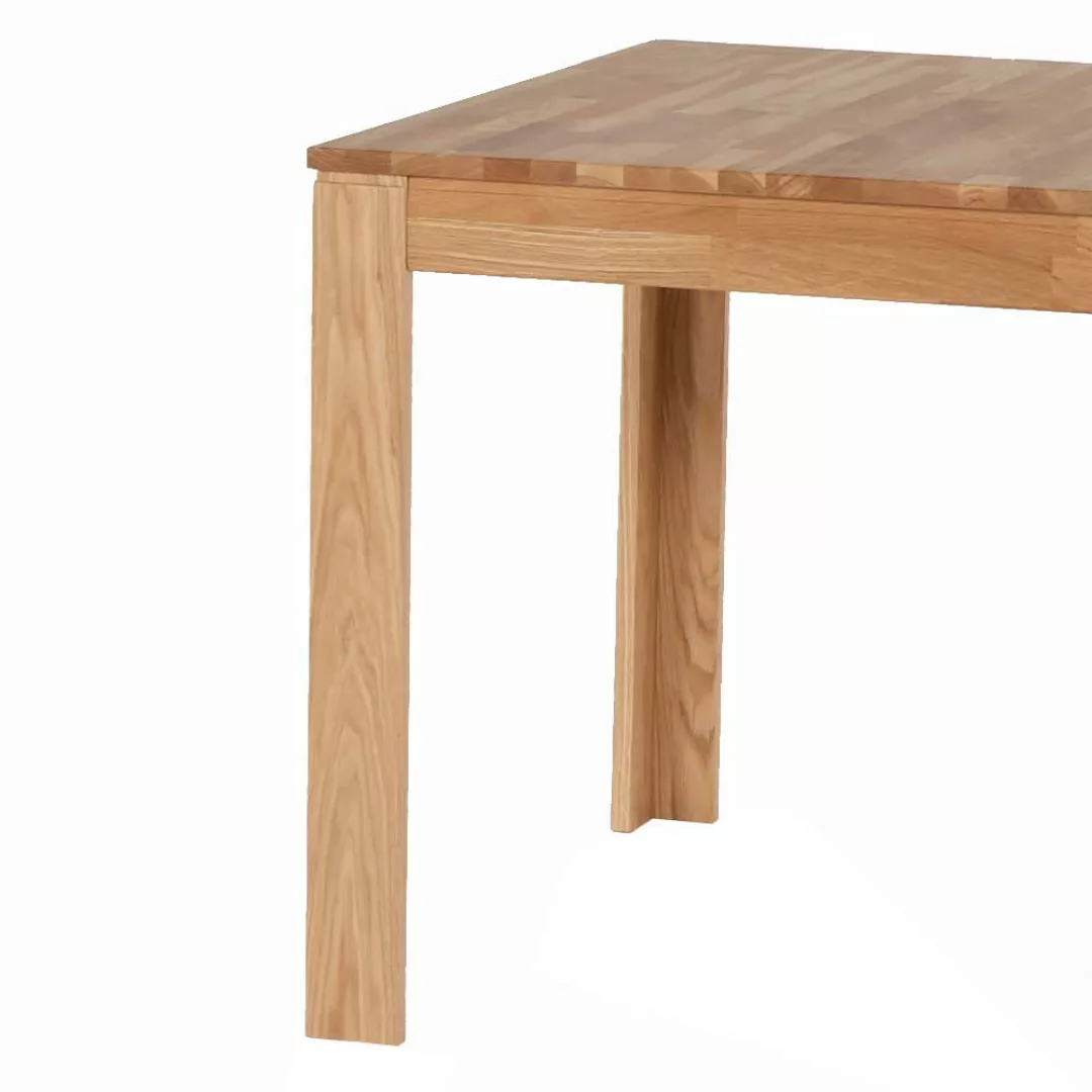 Massivholztisch aus Eiche geölt quadratisch günstig online kaufen
