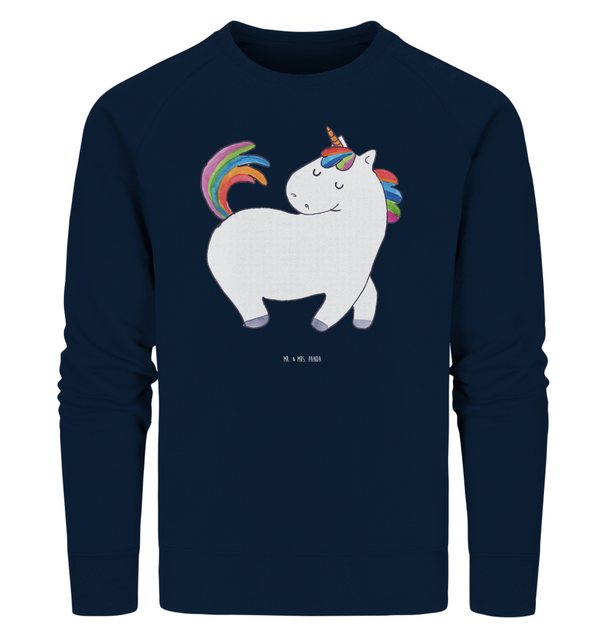 Mr. & Mrs. Panda Longpullover Größe M Einhorn Stolzieren - French Navy - Ge günstig online kaufen