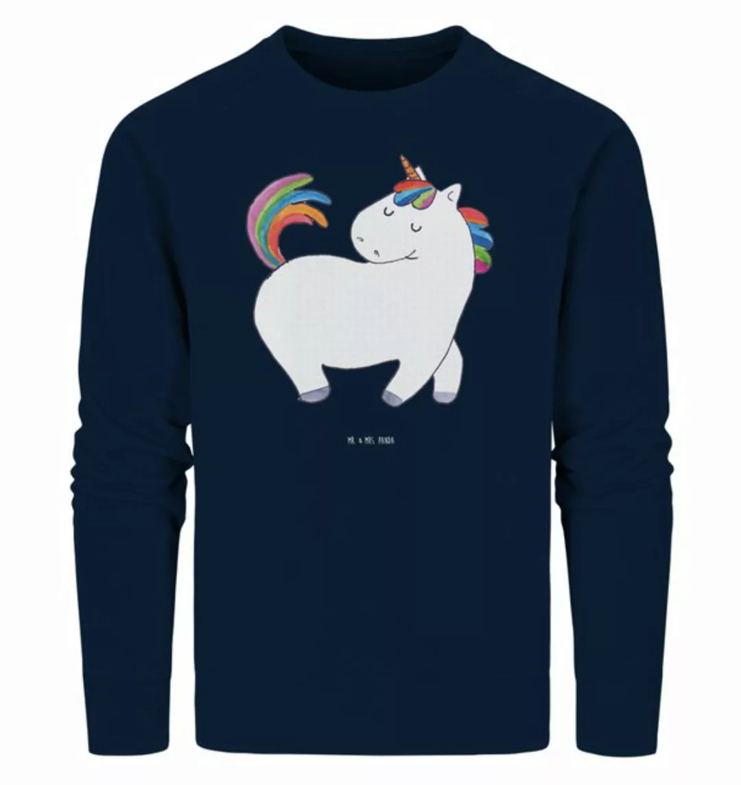 Mr. & Mrs. Panda Longpullover Größe L Einhorn Stolzieren - French Navy - Ge günstig online kaufen