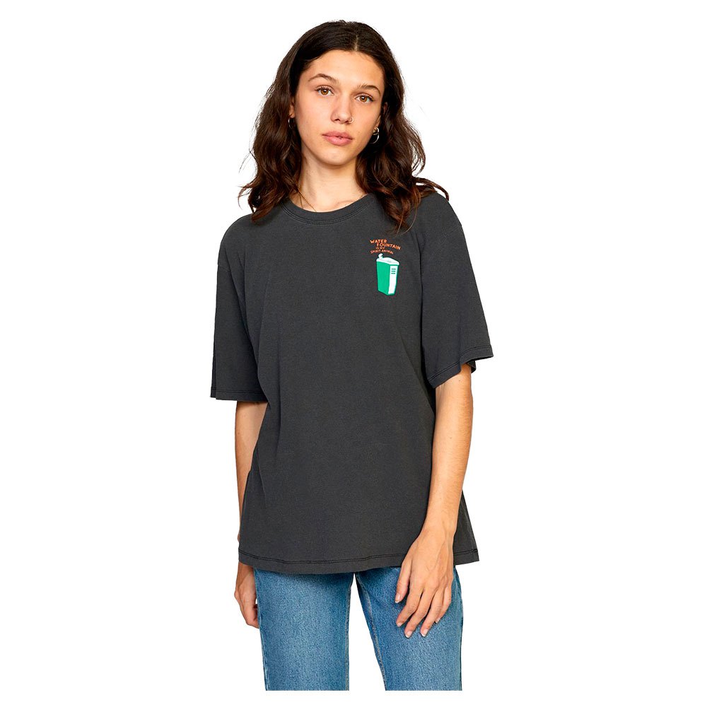 Rvca Chasing Kurzärmeliges T-shirt S Washed Black günstig online kaufen