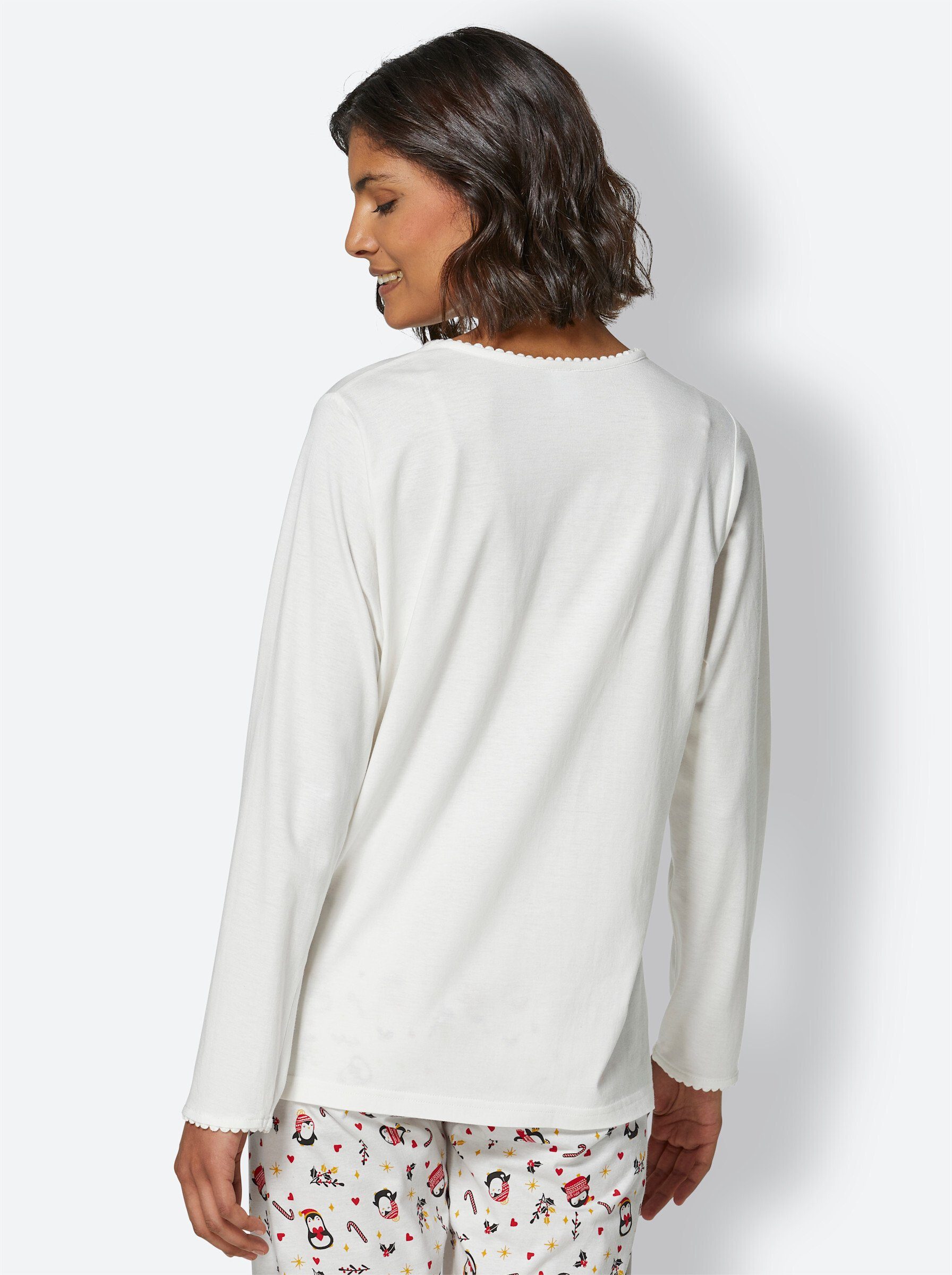 wäschepur Pyjamaoberteil "Schlafanzug-Shirt", (1 tlg.) günstig online kaufen