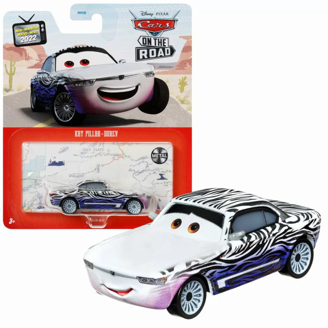 Disney Cars Spielzeug-Rennwagen Kay Pillar-Durev HHV04 günstig online kaufen
