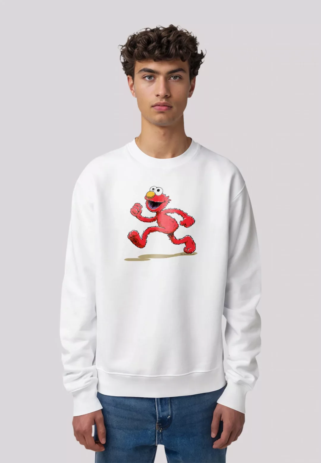 F4NT4STIC Sweatshirt "Sesamstraße Elmo Running", Premium Qualität günstig online kaufen