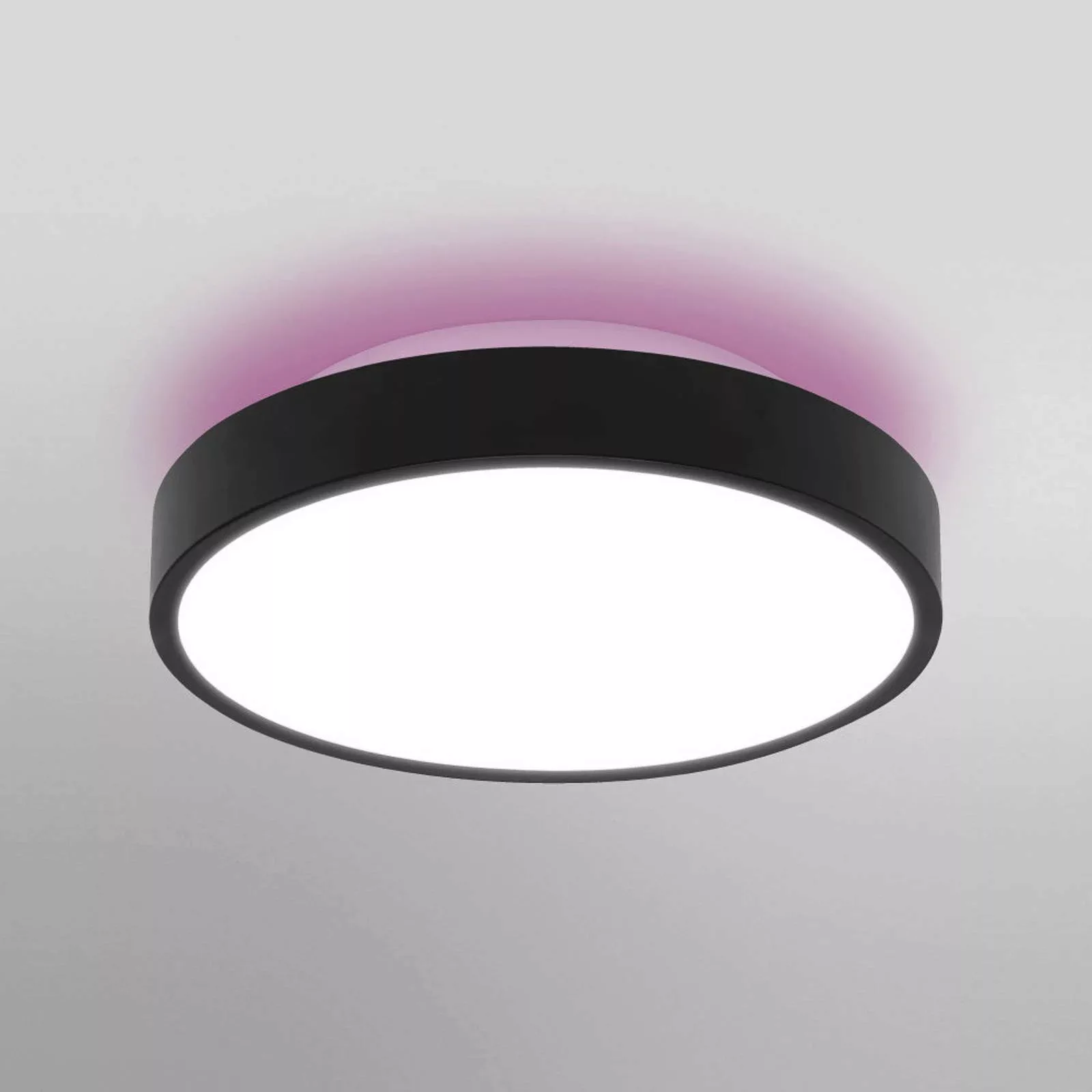 LEDVANCE SMART+ WiFi Orbis Circle CCT RGB schwarz günstig online kaufen