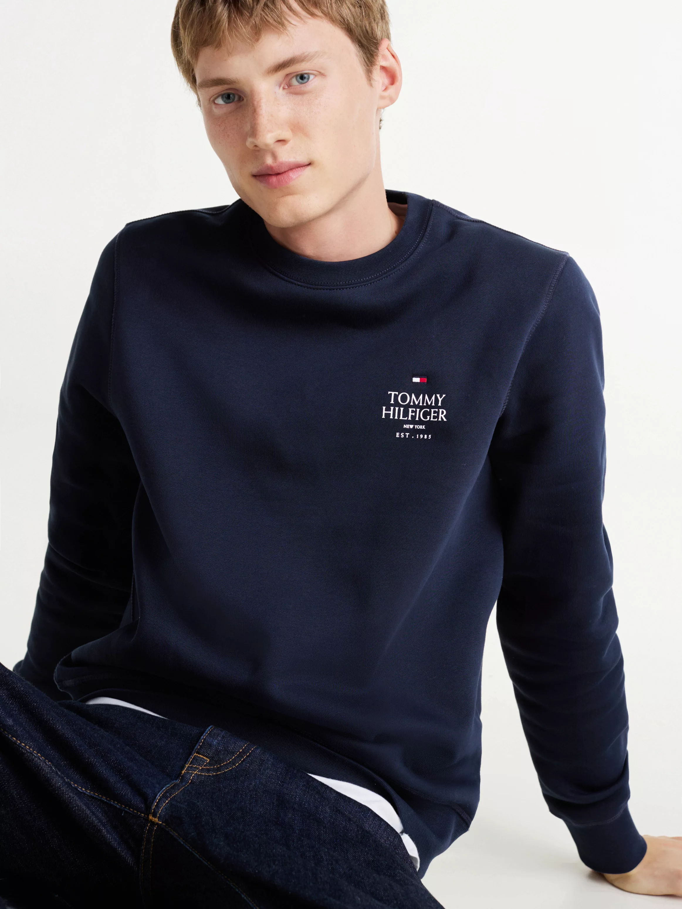 Tommy Hilfiger Sweatshirt HILFIGER STACK SWEATSHIRT günstig online kaufen