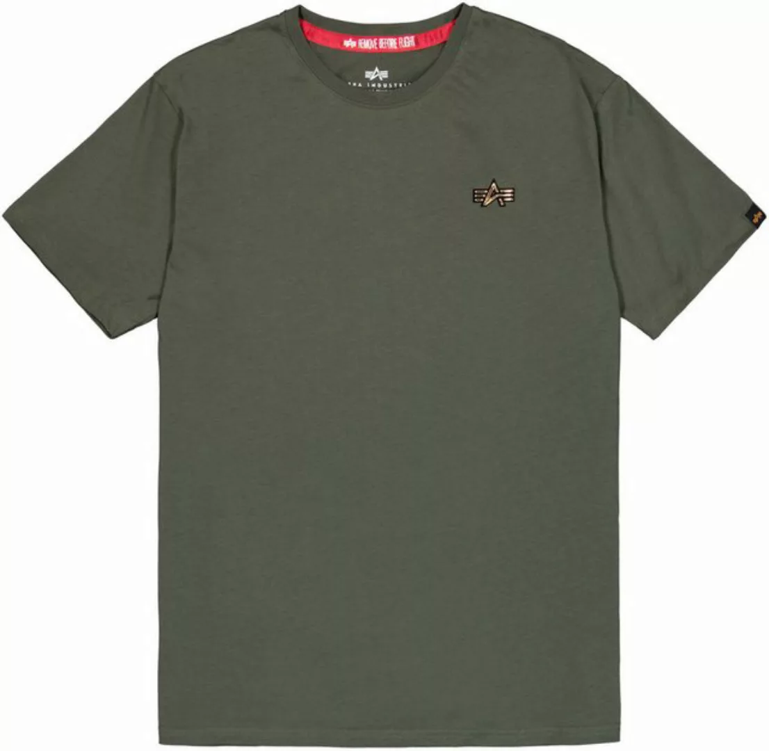 Alpha Industries Rundhalsshirt 3D Small Logo T günstig online kaufen