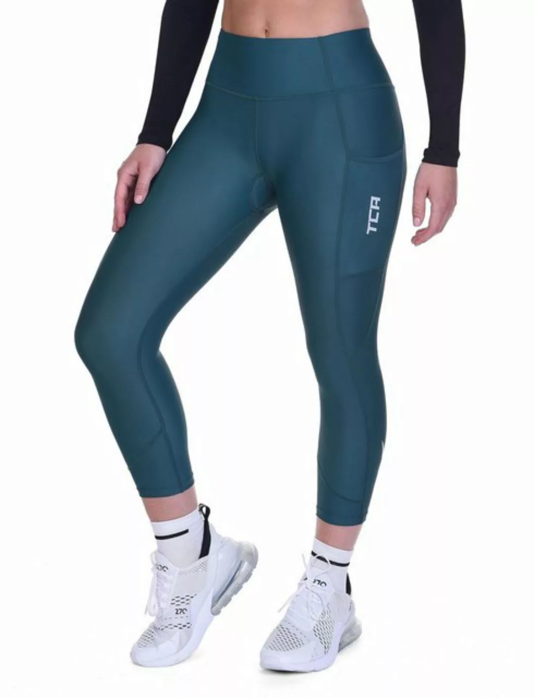 TCA Funktionsleggings Damen Radleggings hohe Taille UPF 50+, rutschfest - B günstig online kaufen