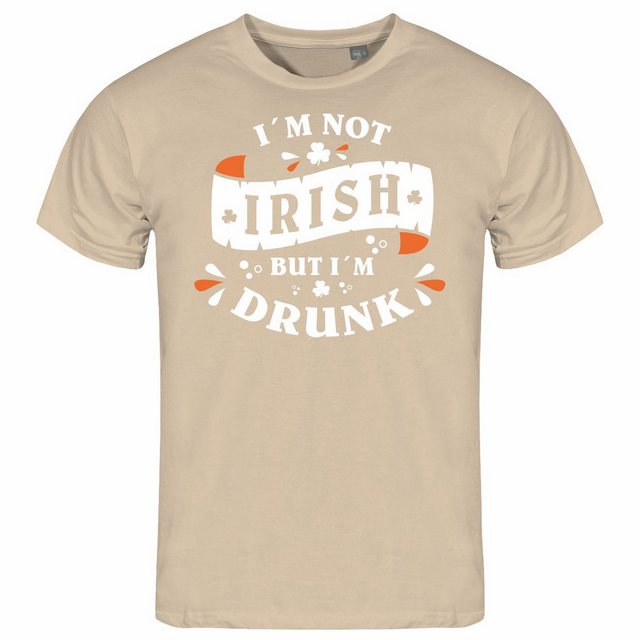 deinshirt Print-Shirt Herren T-Shirt Im not Irish but im drunk Funshirt mit günstig online kaufen