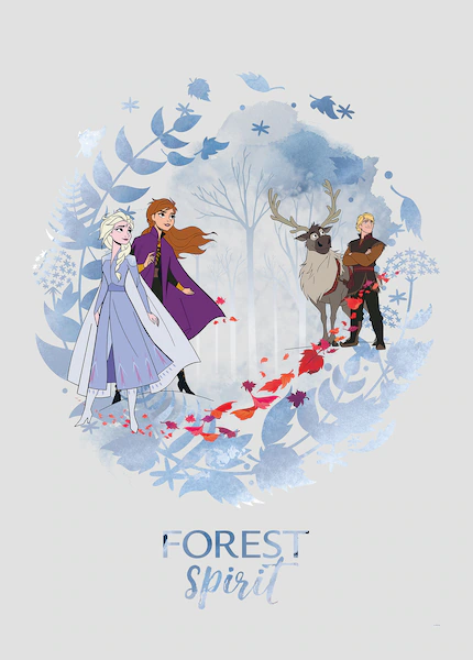 Komar Poster »Frozen Spirit«, Disney, (1 St.), Kinderzimmer, Schlafzimmer, günstig online kaufen
