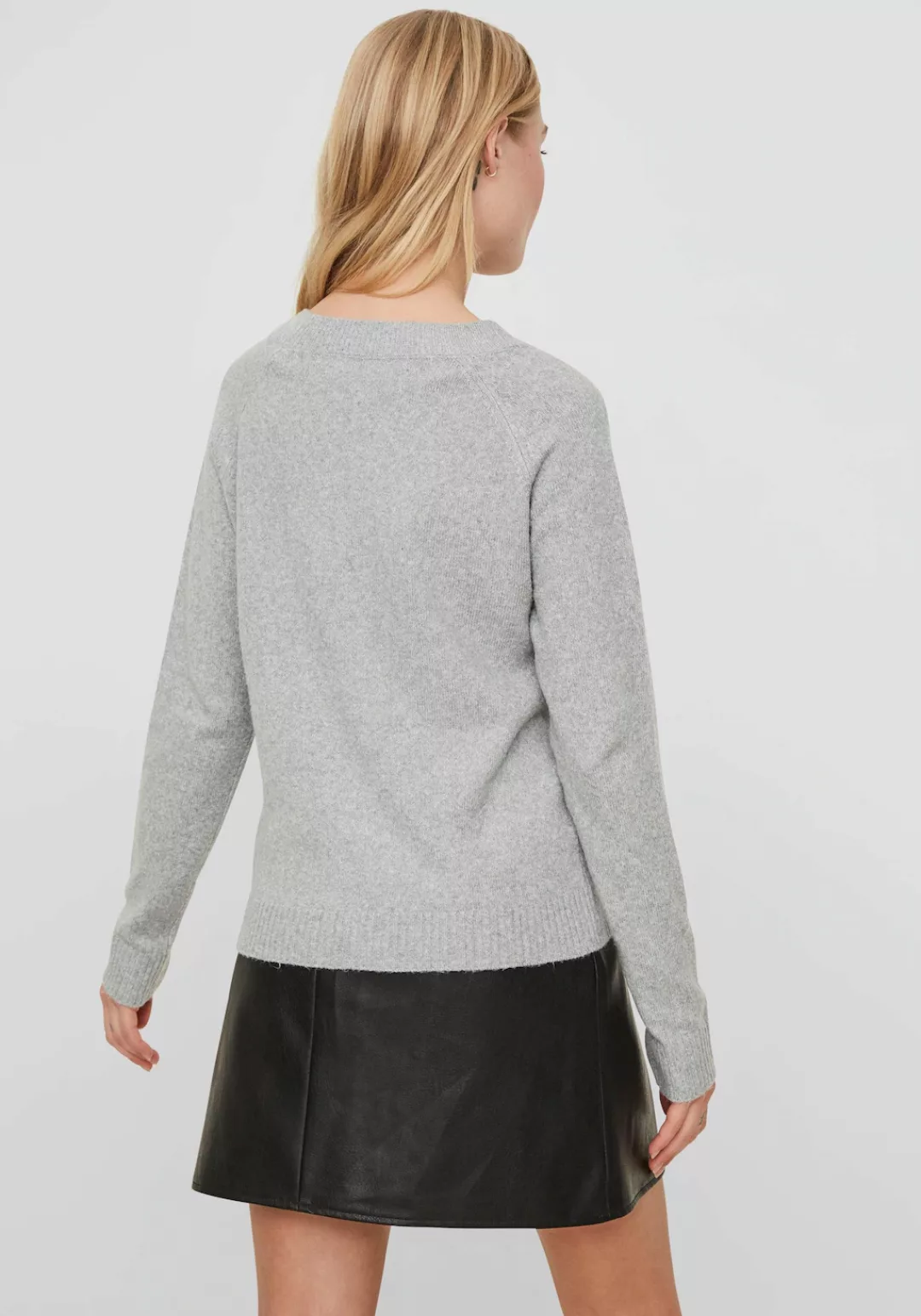 Vero Moda Doffy Pullover Mit O-ausschnitt L Black günstig online kaufen