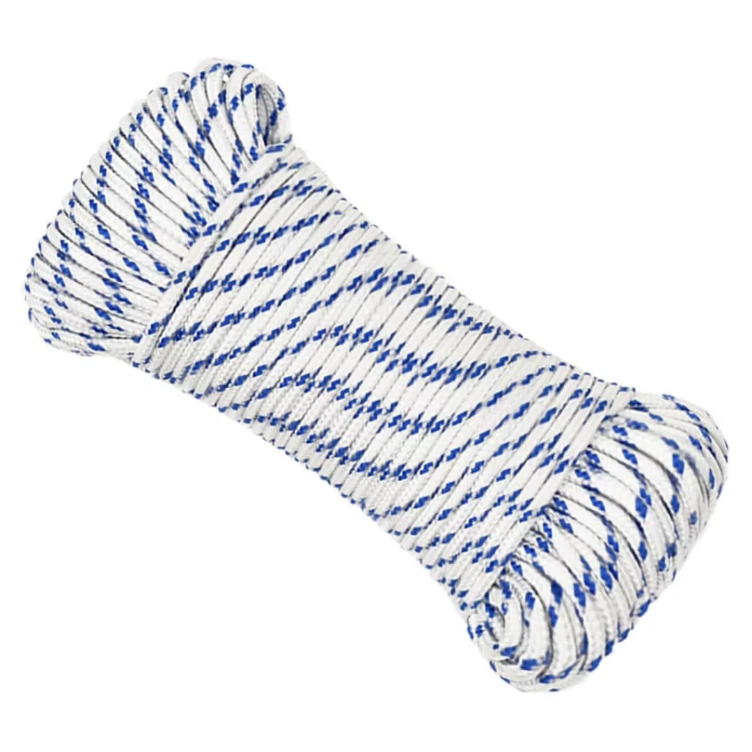 vidaXL Bootsseil Weiß 5 mm 25 günstig online kaufen