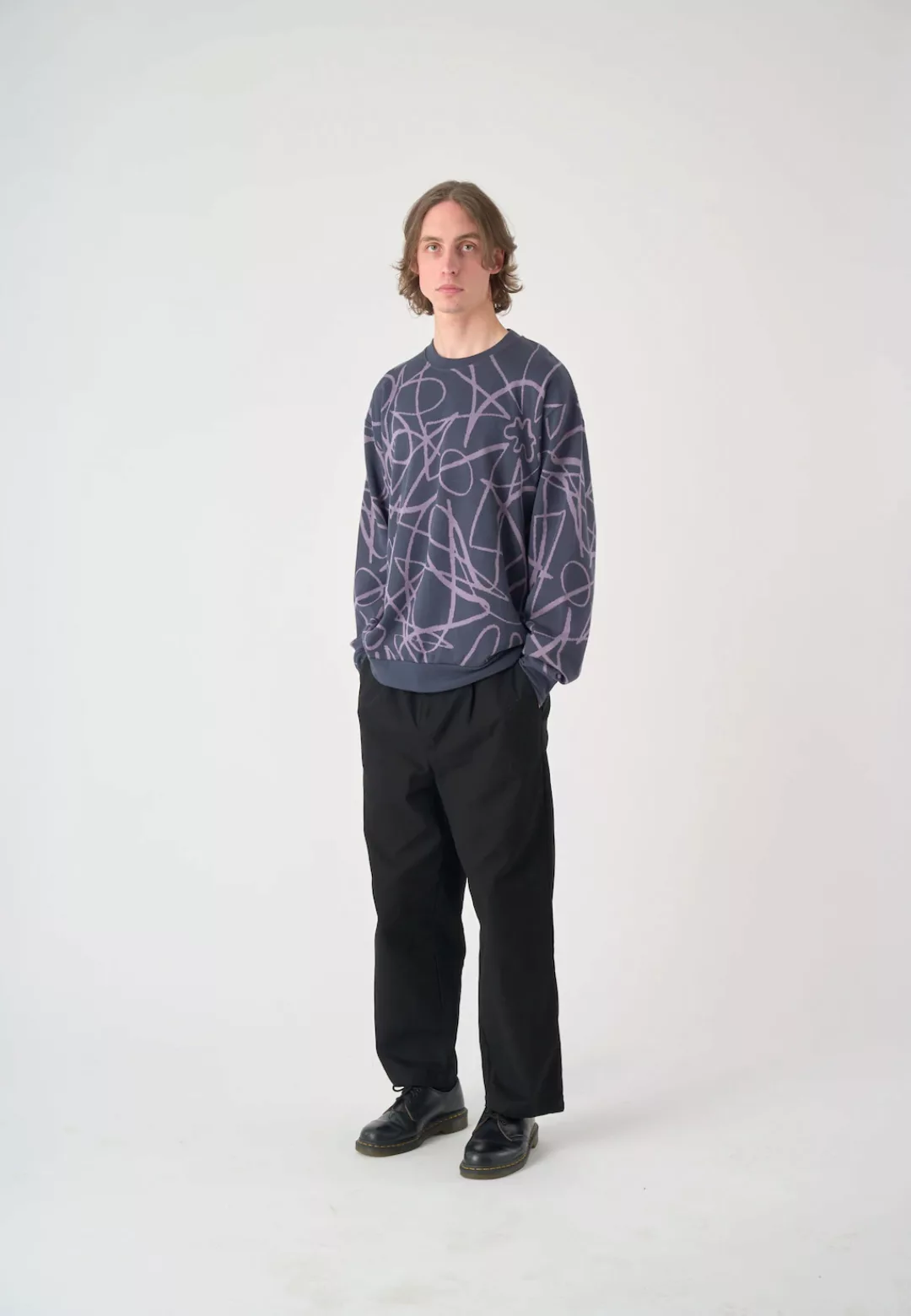 Cleptomanicx Strickpullover "Flowers", mit tollem Allover-Print günstig online kaufen