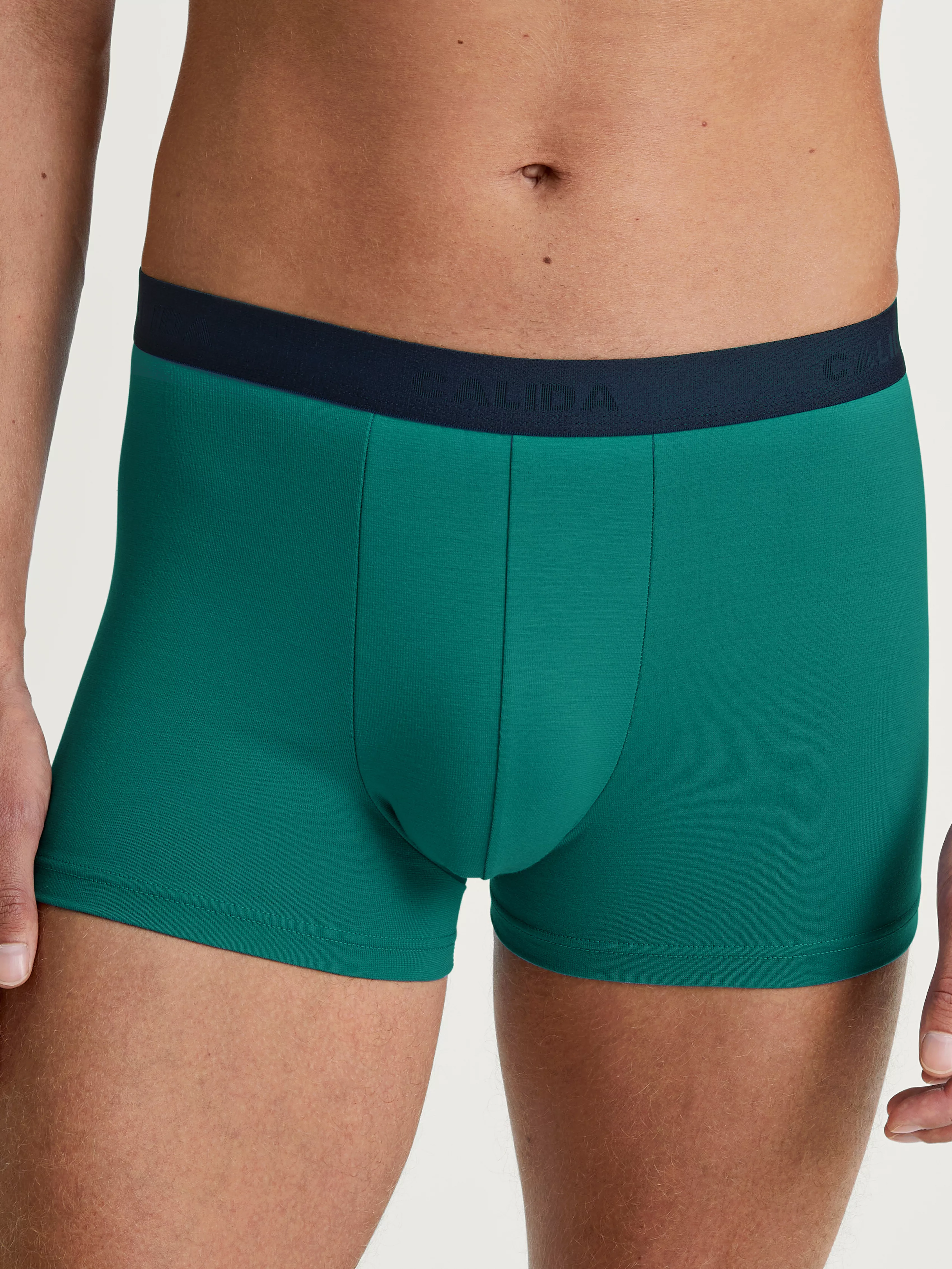 CALIDA Boxershorts "Natural Benefit", (3er Pack), mit formstabiler Single J günstig online kaufen